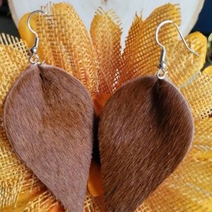 Earthy Leaf earrings
